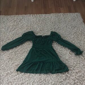Francesca's Collections Green Casual Dress